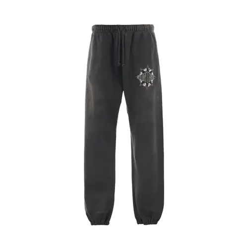 Black DENIM TEARS x SAINT Mxxxxxx SAINT TEARS Sweatpants