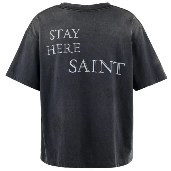 Black SAINT Mxxxxxx × Star Wars Stay Here Short Sleeve Tee