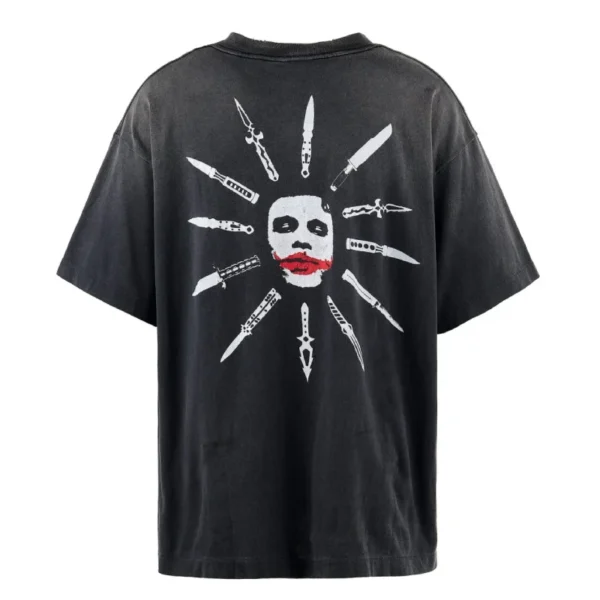 Black SAINT Mxxxxxx × The Dark Knight Why So Serious Short Sleeve Tee
