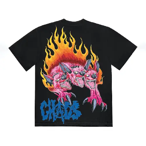 Black Saint Michael x Travis Scott Utopia 1B T-shirt