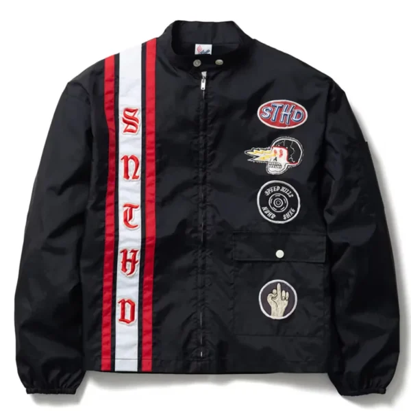 Black Saint Mxxxxxx x NEIGHBORHOOD Speed Kills Zip-Up Jacket