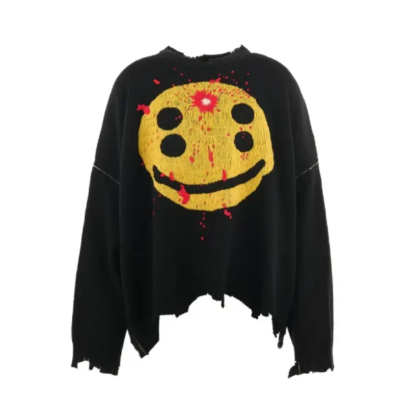 Product Details  Saint Michael sweaters have gained attention for their bold designs and vintage-inspired style. Each piece blends streetwear culture with classic details, making them stand out in today’s fashion world. Known for high-quality fabrics and unique graphics, these sweaters offer both comfort and character. Whether paired with jeans or layered over a simple tee, they add personality to any casual look. Features Premium, durable fabrics Vintage-style graphic designs Relaxed, comfortable fit Adjustable elastic waistband Distressed, washed finish Quality stitching details Iconic Saint Michael artwork Perfect for streetwear looks You May Also Like Saint Michael Clothing, Saint Michael Shirt, Saint Michael Hoodie, Saint Michael Jacket, Saint Michael Long Sleeve, Saint Michael Pants, Saint Michael Shorts, Saint Michael Sweatshirt and Saint Michael Hat.